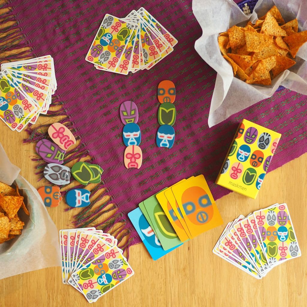 Oink Games Maskmen Unique Japanese Shedding Card Game - Image 3