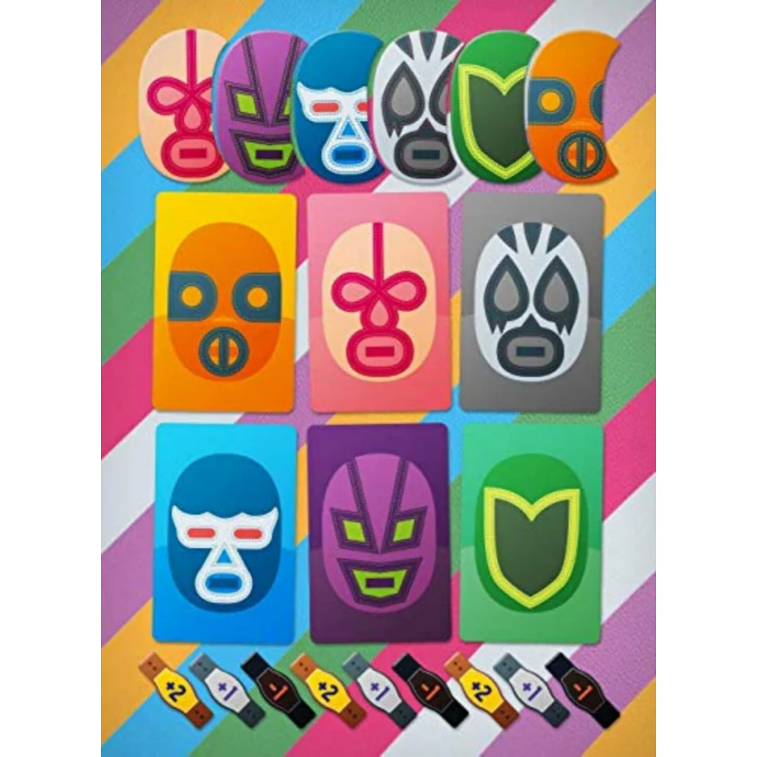 Oink Games Maskmen Unique Japanese Shedding Card Game - Image 6