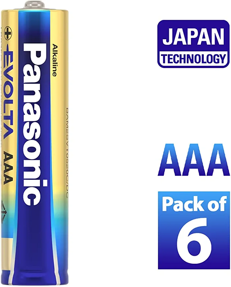 Panasonic Evolta Alkaline 1.5V AAA Batteries - Image 3