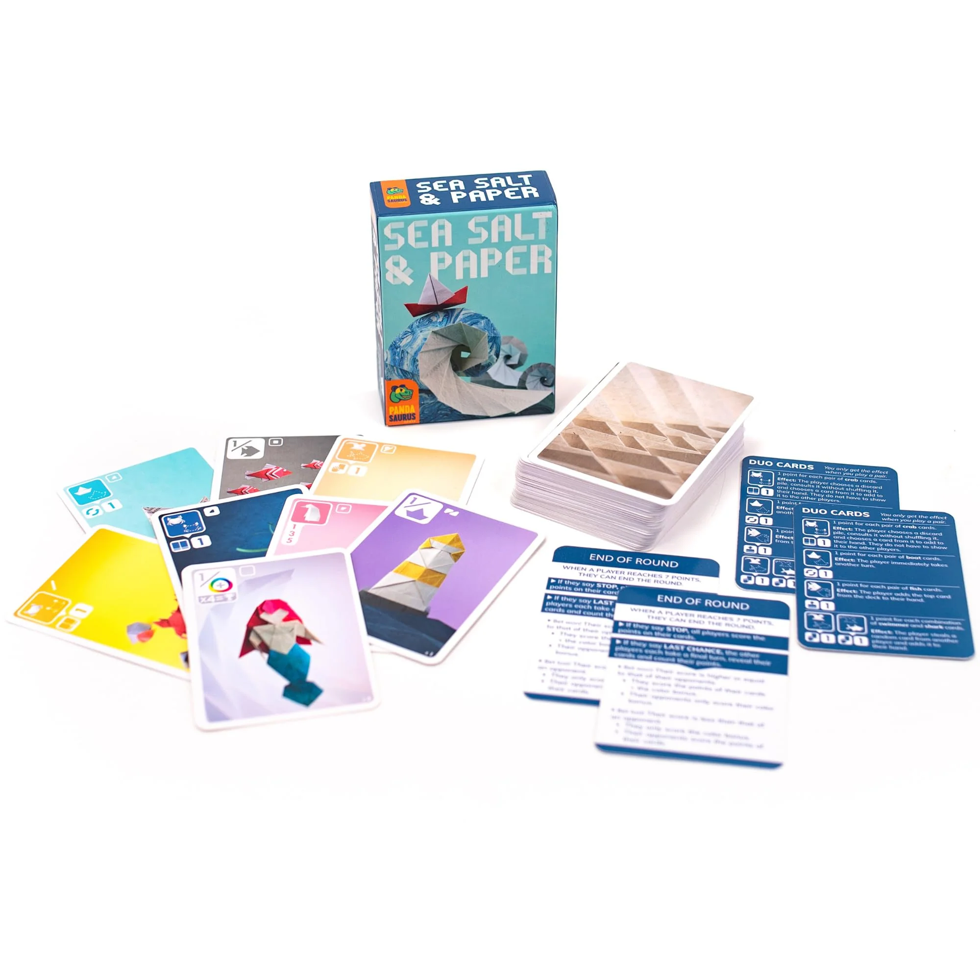 Pandasaurus Games Sea Salt and Paper Card Game including Extra Salt Extra Pepper - Image 3