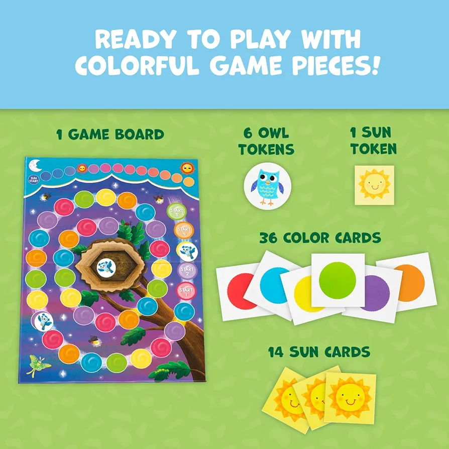 Peaceable Kingdom Hoot Owl Hoot - Cooperative Matching Game - Image 6