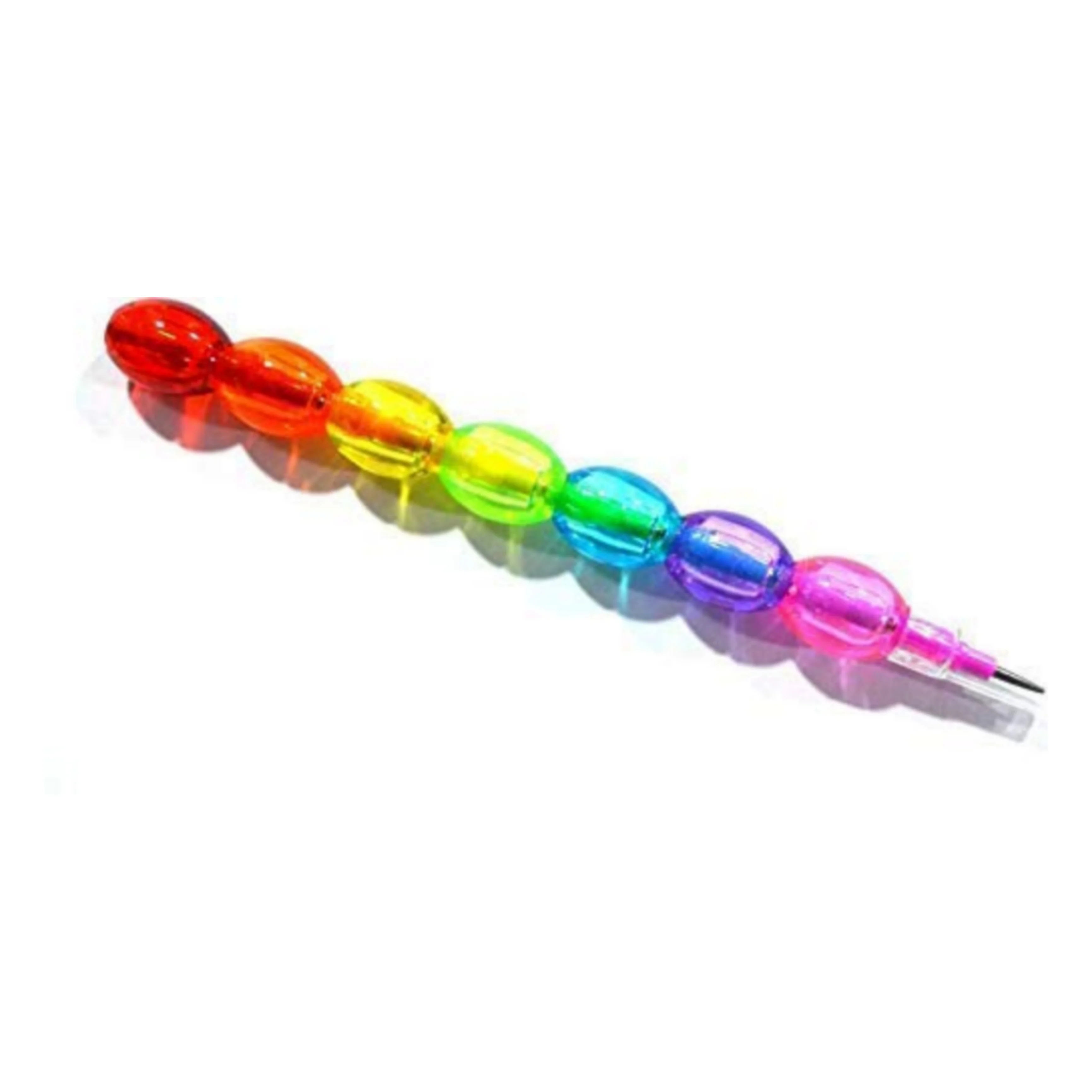 Pearls Moti Design Non-Sharpening Stacking Pencil for Kids, Birthday Party Return Gifts - Image 2