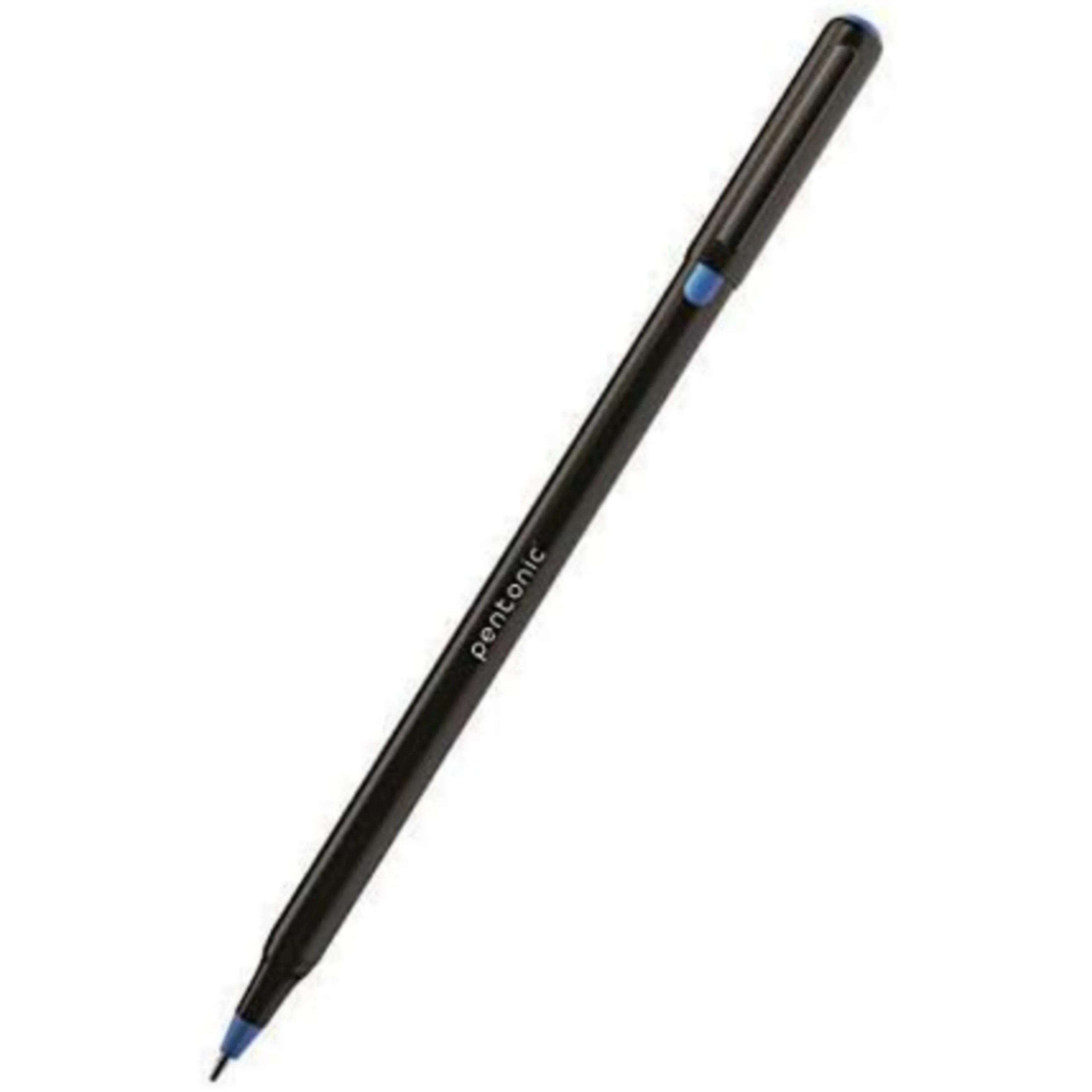 LINC Pentonic 0.7 mm Ball Pen Black Body - Blue Ink Set of 10 Pens - Image 2