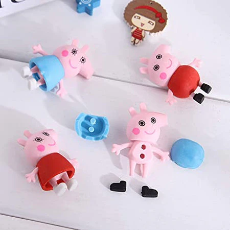 Peppa Pig Eraser for Kids School Boys Girls 1 Pc's - Image 2