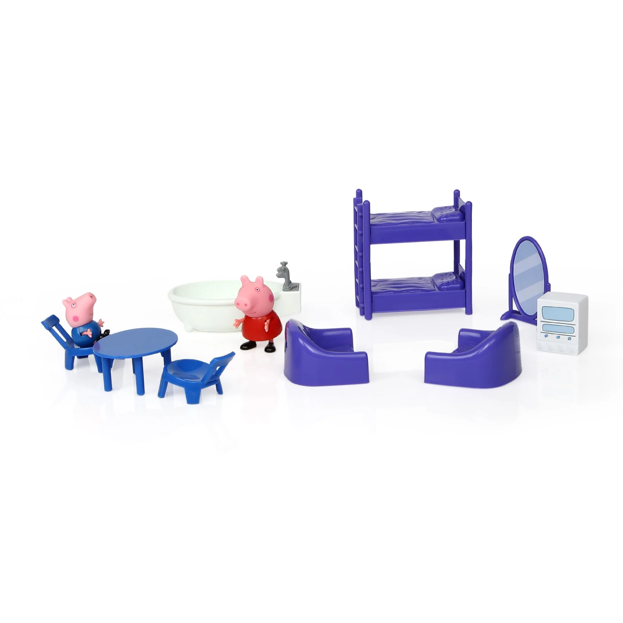 PEPPA PIG Family House Playset Includes Peppa's and George Figures House Set and Other Fun Accessories - Image 6