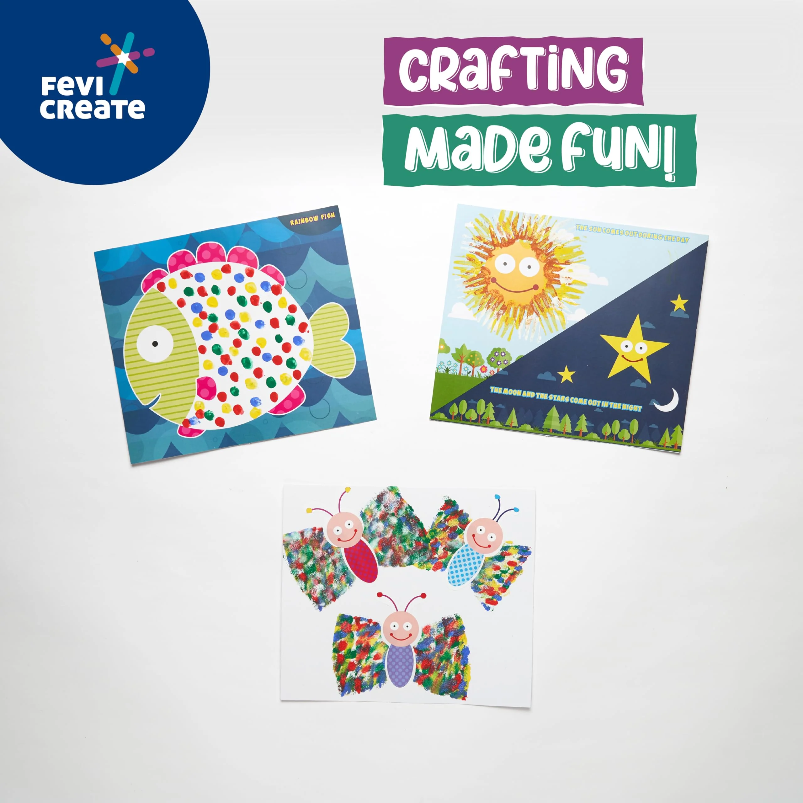 Pidilite Fevicreate DIY Art and Craft Box for Toddlers and preschoolers with 7 Unique Activities Craft Materials provided Kids Need Minimal Help Birthday Gift for 2+ Years - Image 4