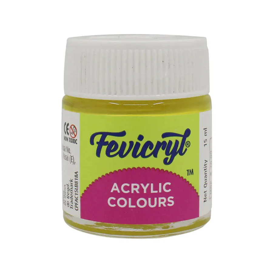 Pidilite Fevicryl Acrylic Colours - 15ml (Loose Colours) - Image 10