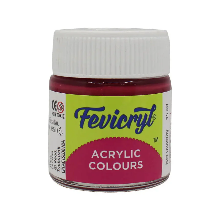 Pidilite Fevicryl Acrylic Colours - 15ml (Loose Colours) - Image 12