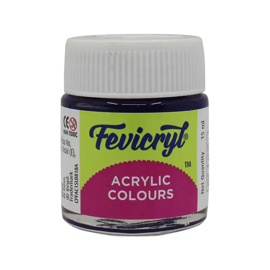 Pidilite Fevicryl Acrylic Colours - 15ml (Loose Colours) - Image 14