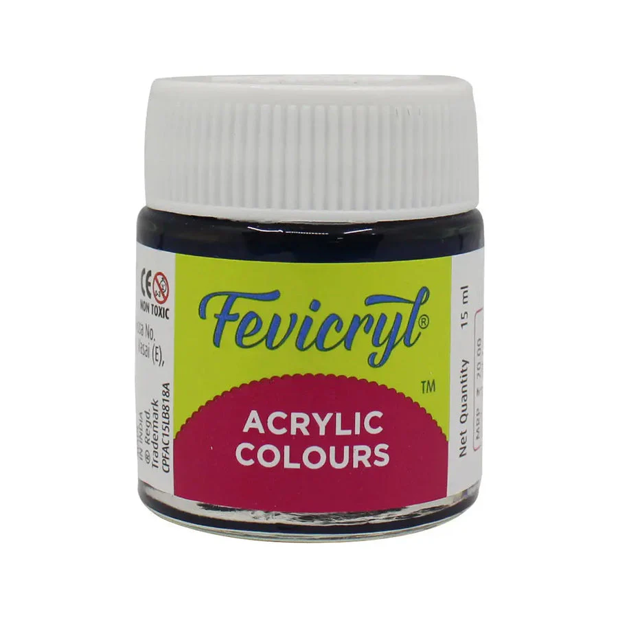Pidilite Fevicryl Acrylic Colours - 15ml (Loose Colours) - Image 19