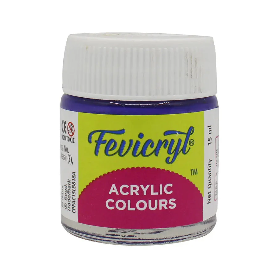 Pidilite Fevicryl Acrylic Colours - 15ml (Loose Colours) - Image 21