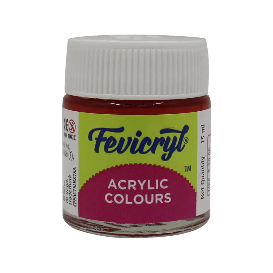 Pidilite Fevicryl Acrylic Colours - 15ml (Loose Colours) - Image 28