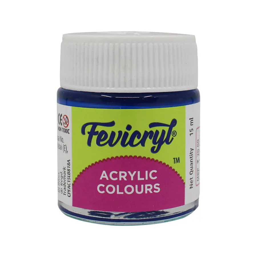 Pidilite Fevicryl Acrylic Colours - 15ml (Loose Colours) - Image 29
