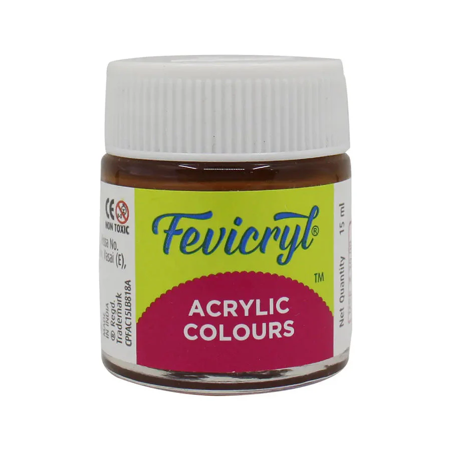Pidilite Fevicryl Acrylic Colours - 15ml (Loose Colours) - Image 3