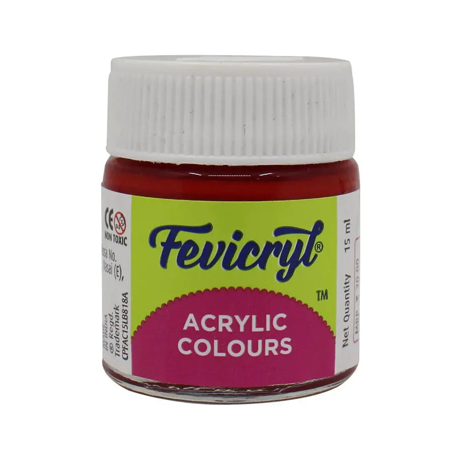 Pidilite Fevicryl Acrylic Colours - 15ml (Loose Colours) - Image 5