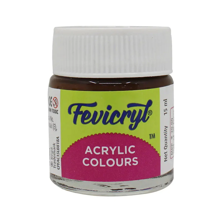Pidilite Fevicryl Acrylic Colours - 15ml (Loose Colours) - Image 6