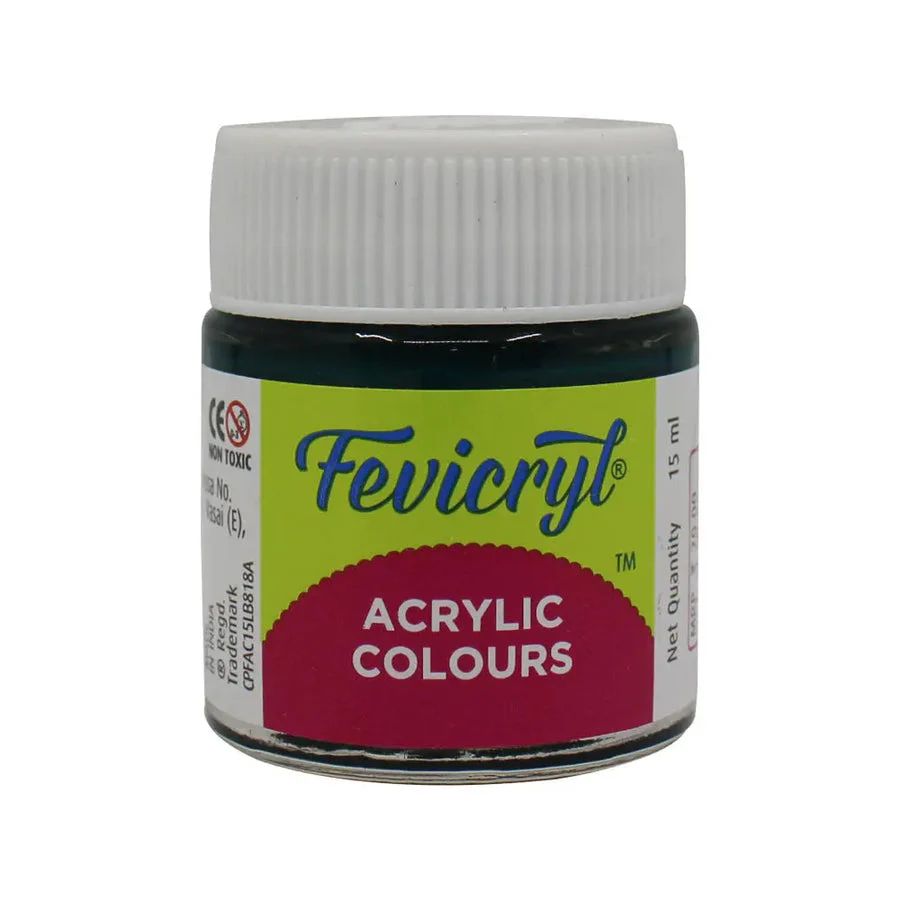 Pidilite Fevicryl Acrylic Colours - 15ml (Loose Colours) - Image 7