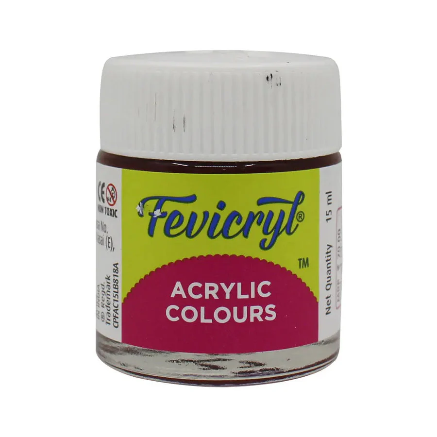 Pidilite Fevicryl Acrylic Colours - 15ml (Loose Colours) - Image 9