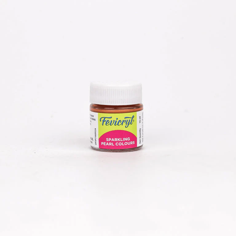 Pidilite Fevicryl Sparkling Pearl Colours 10ml (Loose) - Image 11