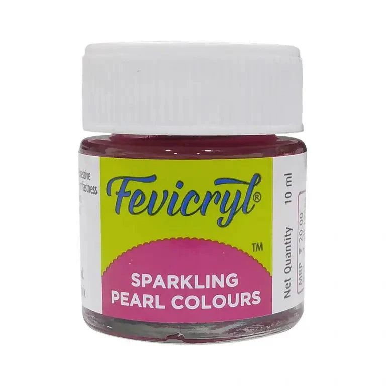 Pidilite Fevicryl Sparkling Pearl Colours 10ml (Loose) - Image 14