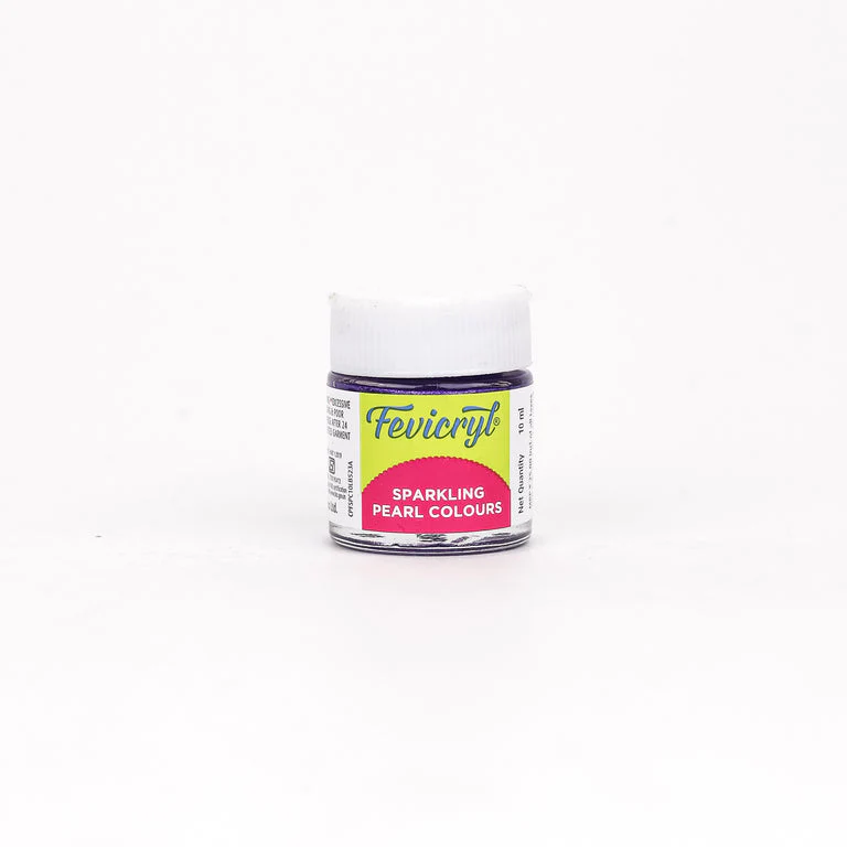 Pidilite Fevicryl Sparkling Pearl Colours 10ml (Loose) - Image 3