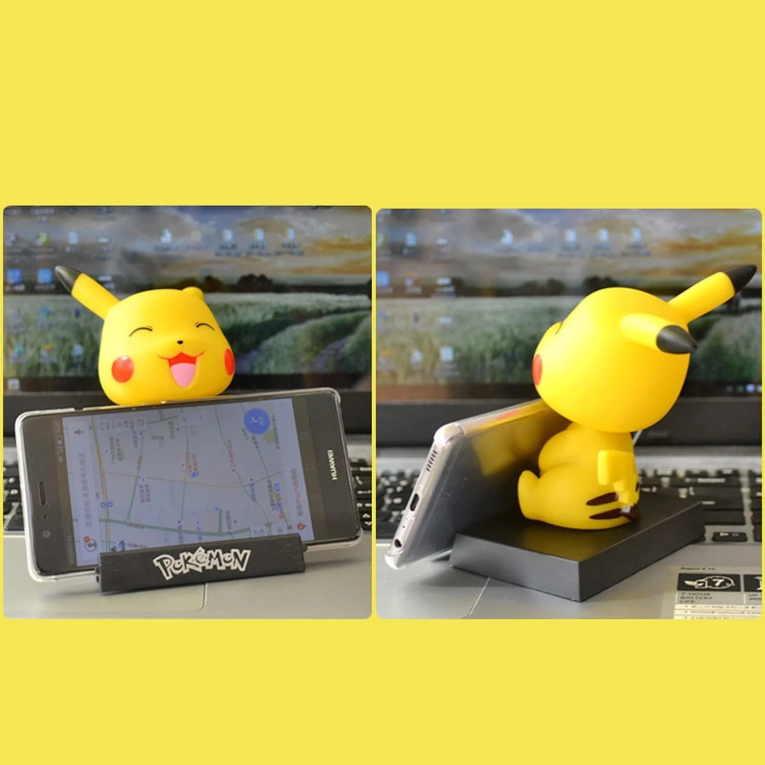 Pikachu Bobblehead With Mobile Holder - Image 8