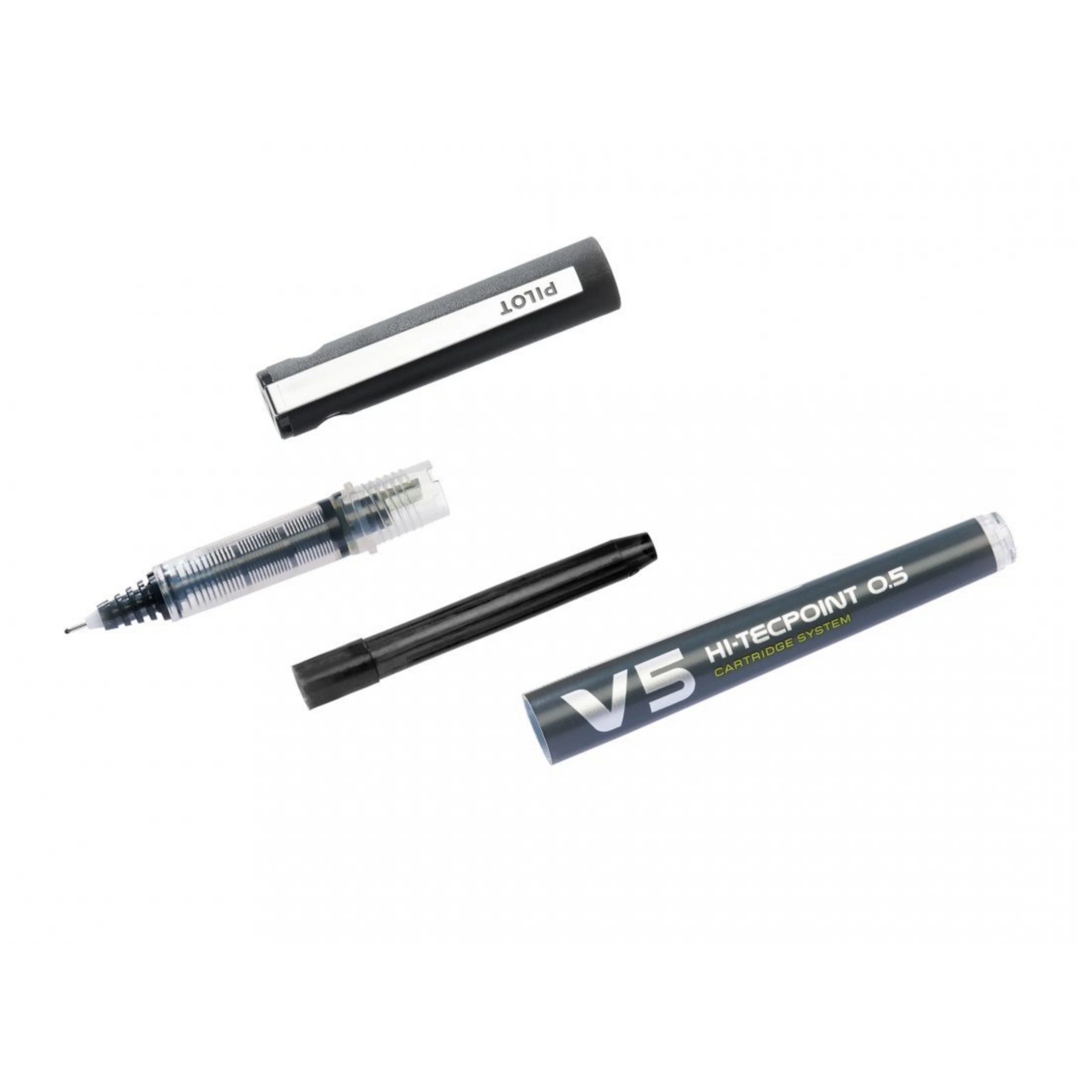 Pilot Hi-TechPoint V5 Cartridge Pen - Black Ink - Image 3