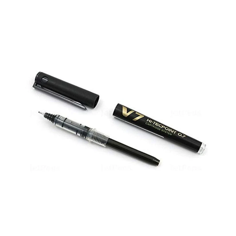 Pilot Hi-TechPoint V7 Cartridge Pen - Black Ink - Image 2