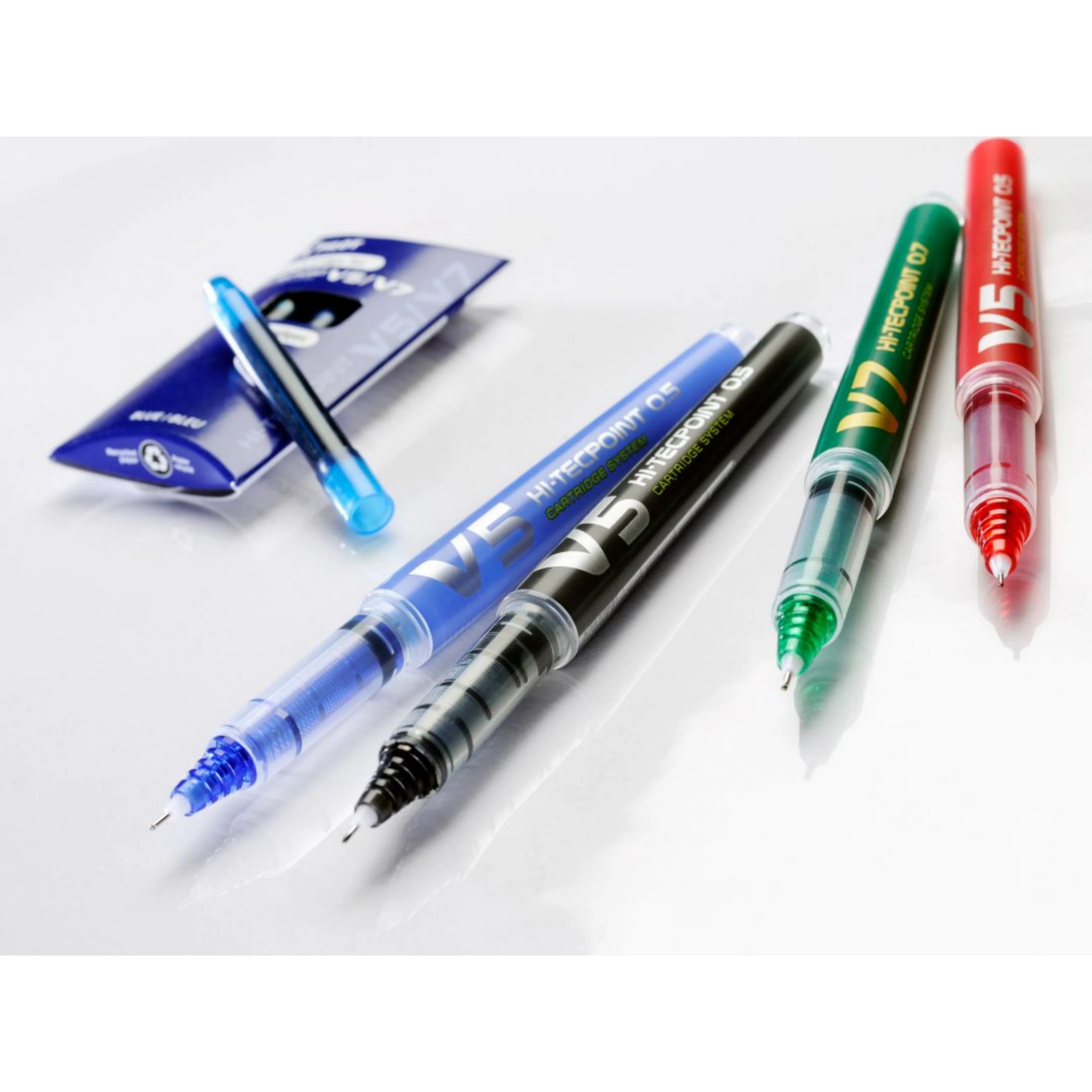 Pilot Hi-TechPoint V7 Cartridge Pen - Blue Ink - Image 4