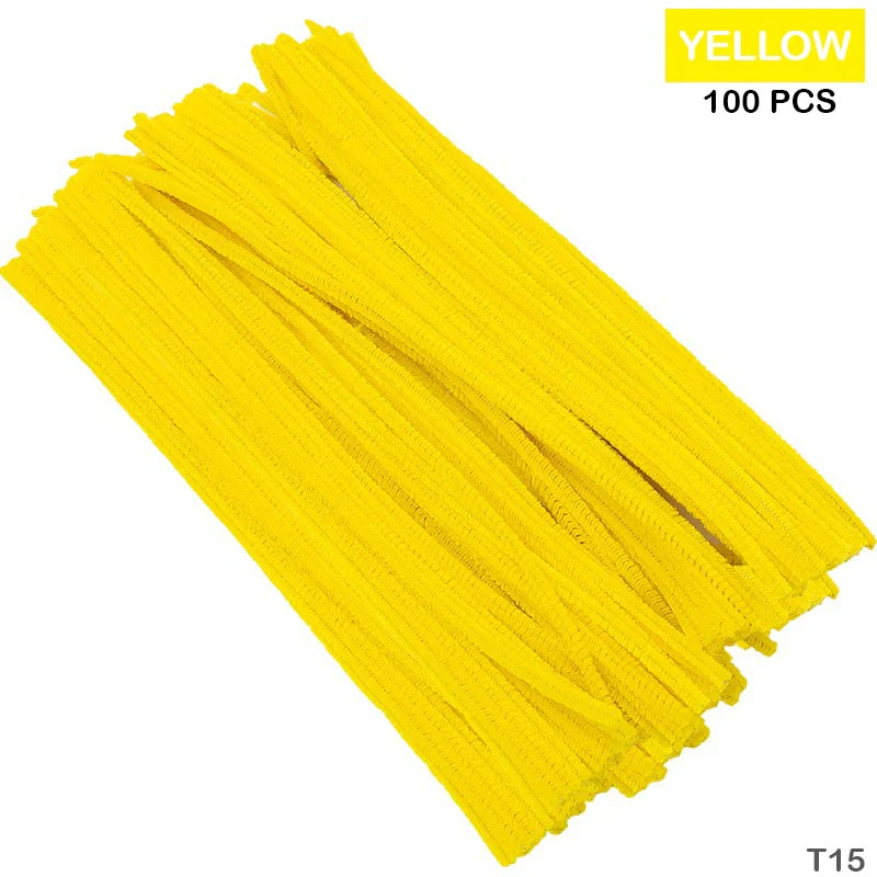 Pipe Cleaner Plain 100 Pc's Single Shades - Image 13