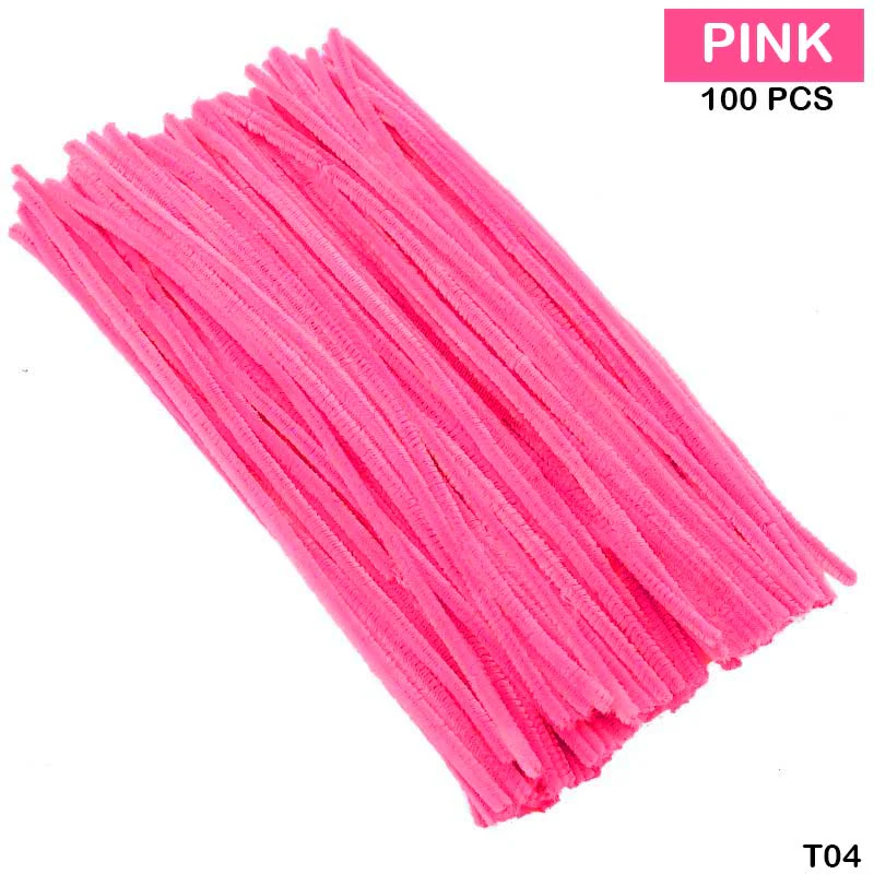 Pipe Cleaner Plain 100 Pc's Single Shades - Image 16