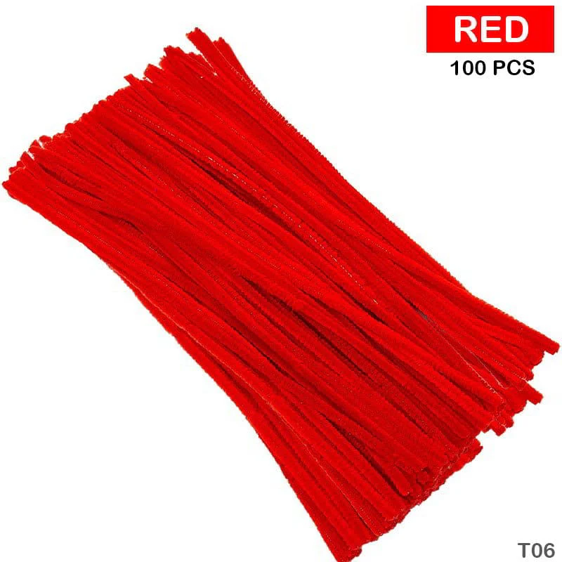 Pipe Cleaner Plain 100 Pc's Single Shades - Image 18