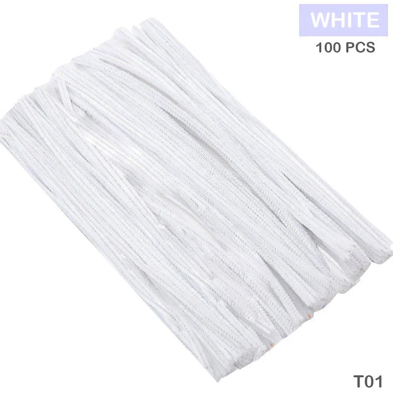 Pipe Cleaner Plain 100 Pc's Single Shades - Image 19