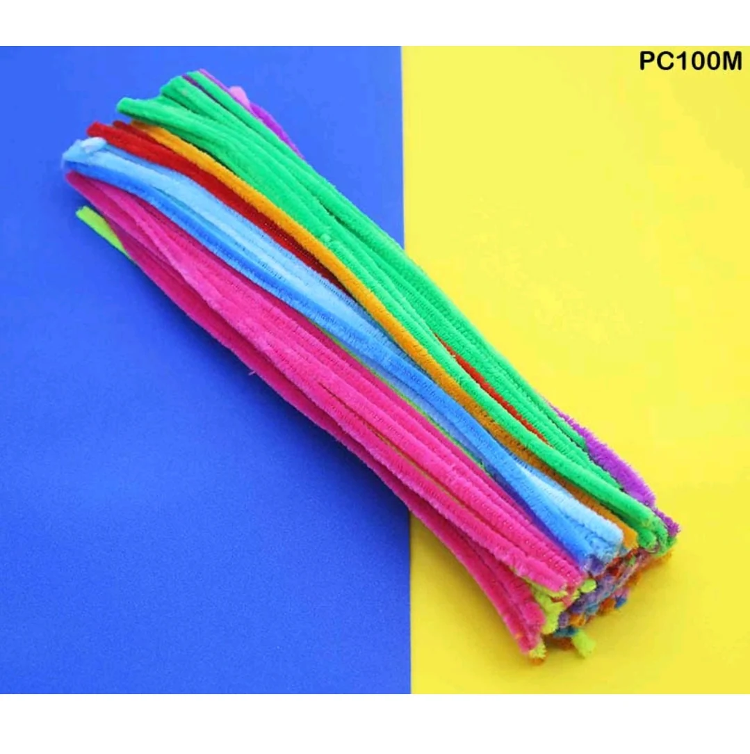 Pipe Cleaner Plain 100 Pc's Single Shades - Image 21
