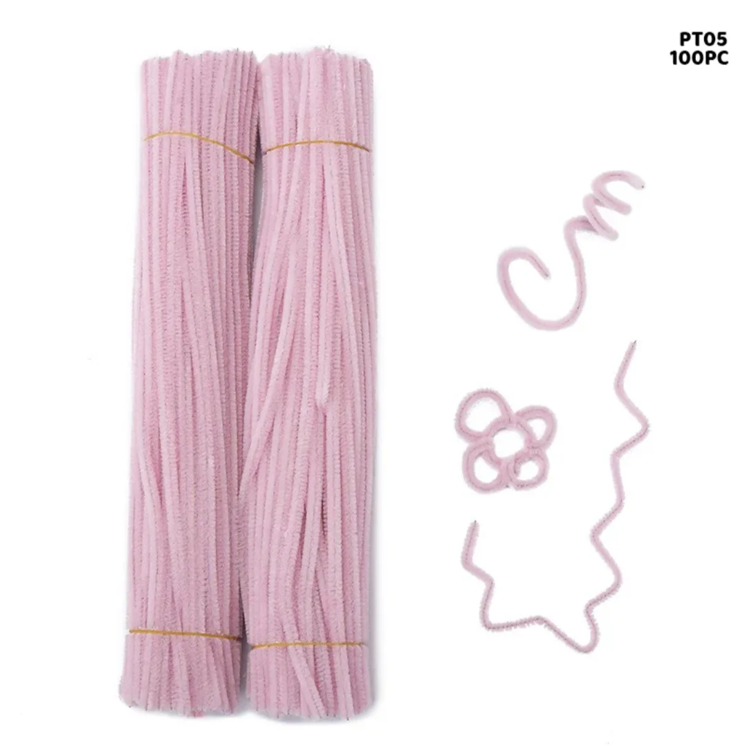 Pipe Cleaner Plain 100 Pc's Single Shades - Image 23