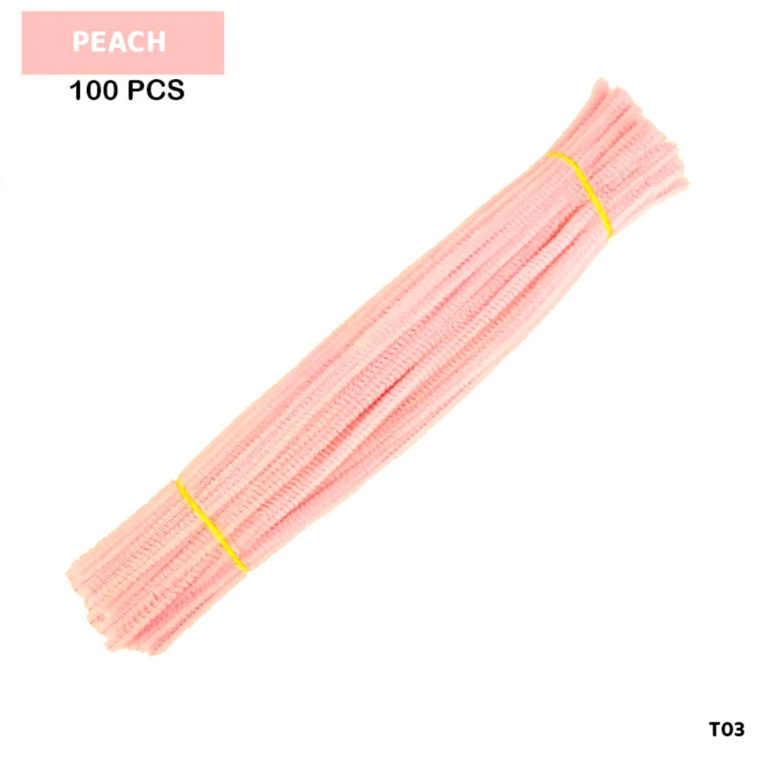 Pipe Cleaner Plain 100 Pc's Single Shades - Image 29