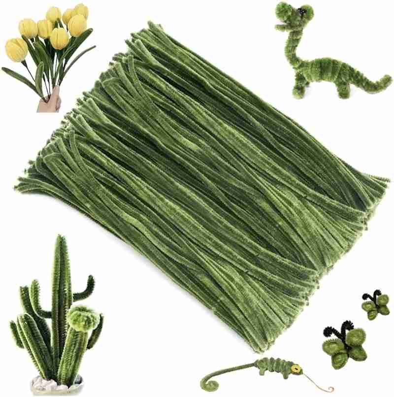 Pipe Cleaner Plain 100 Pc's Single Shades - Image 30