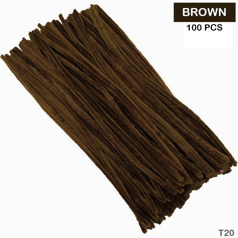 Pipe Cleaner Plain 100 Pc's Single Shades - Image 4