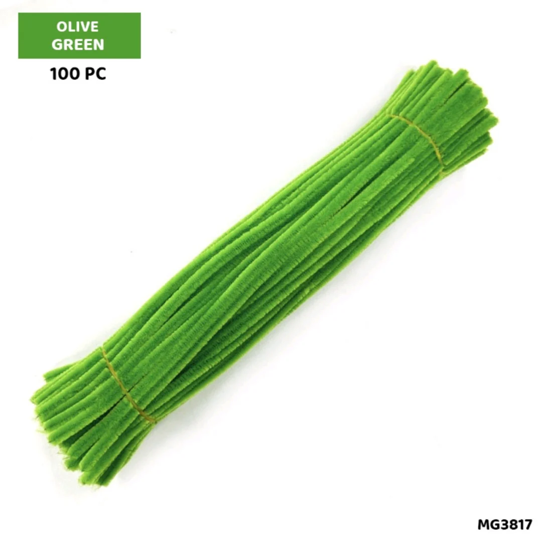 Pipe Cleaner Plain 100 Pc's Single Shades - Image 41