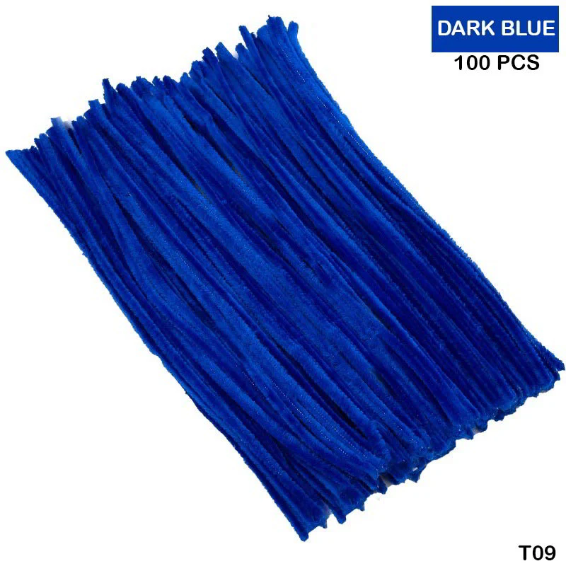 Pipe Cleaner Plain 100 Pc's Single Shades - Image 7