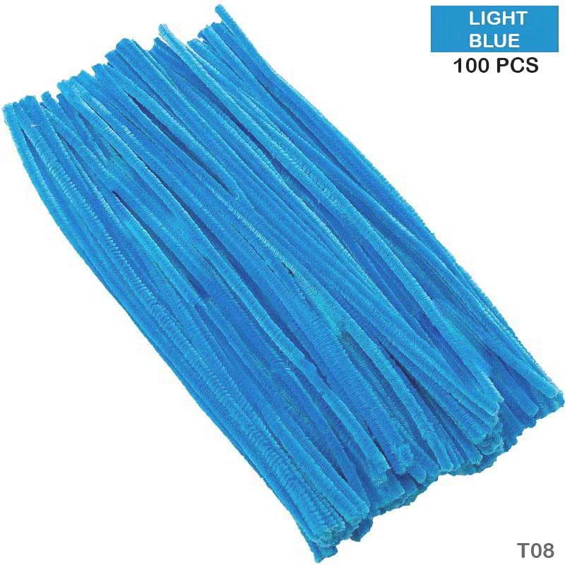 Pipe Cleaner Plain 100 Pc's Single Shades - Image 9