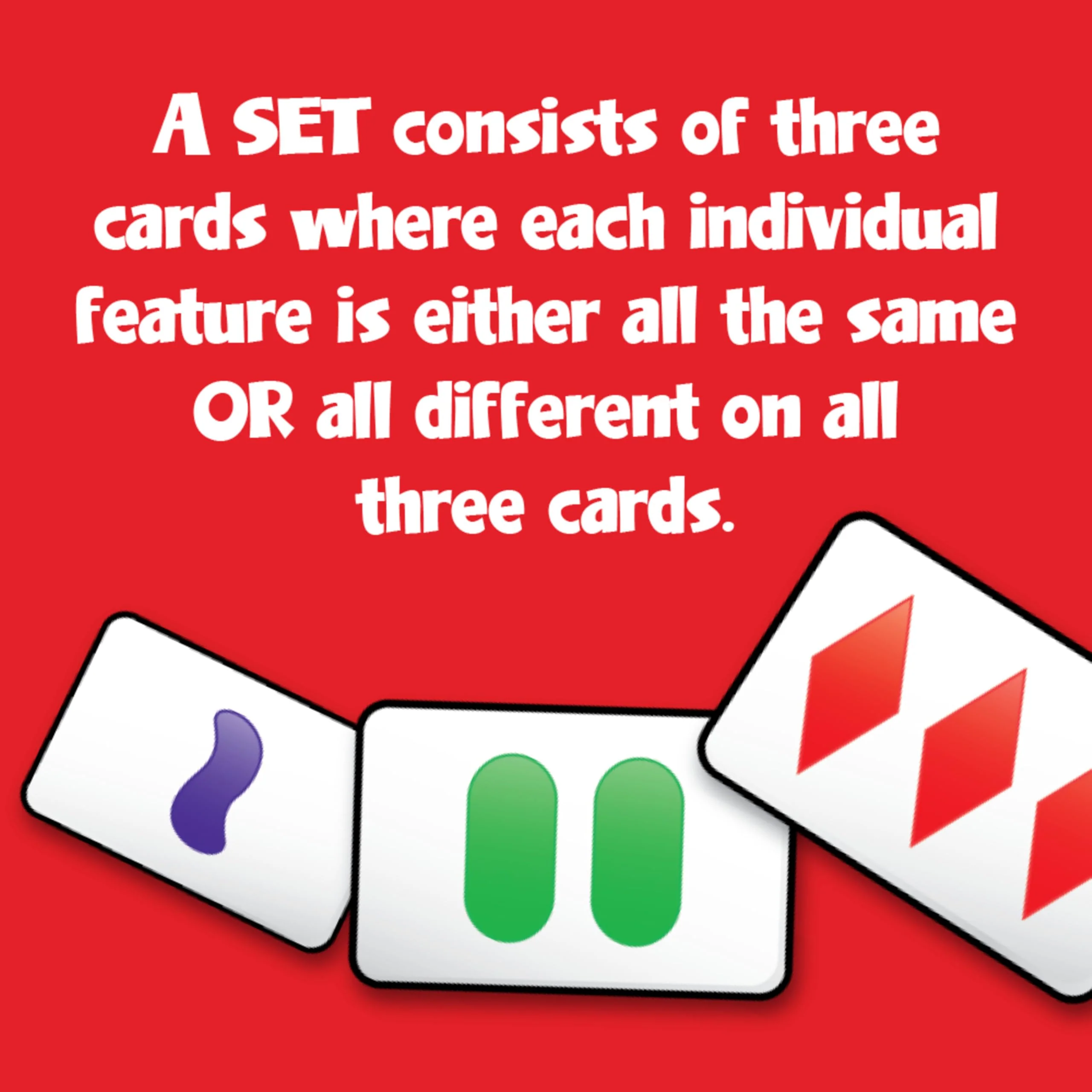 PlayMonster SET - The Family Card Game of Visual Perception Race to Find The Matches - Image 3