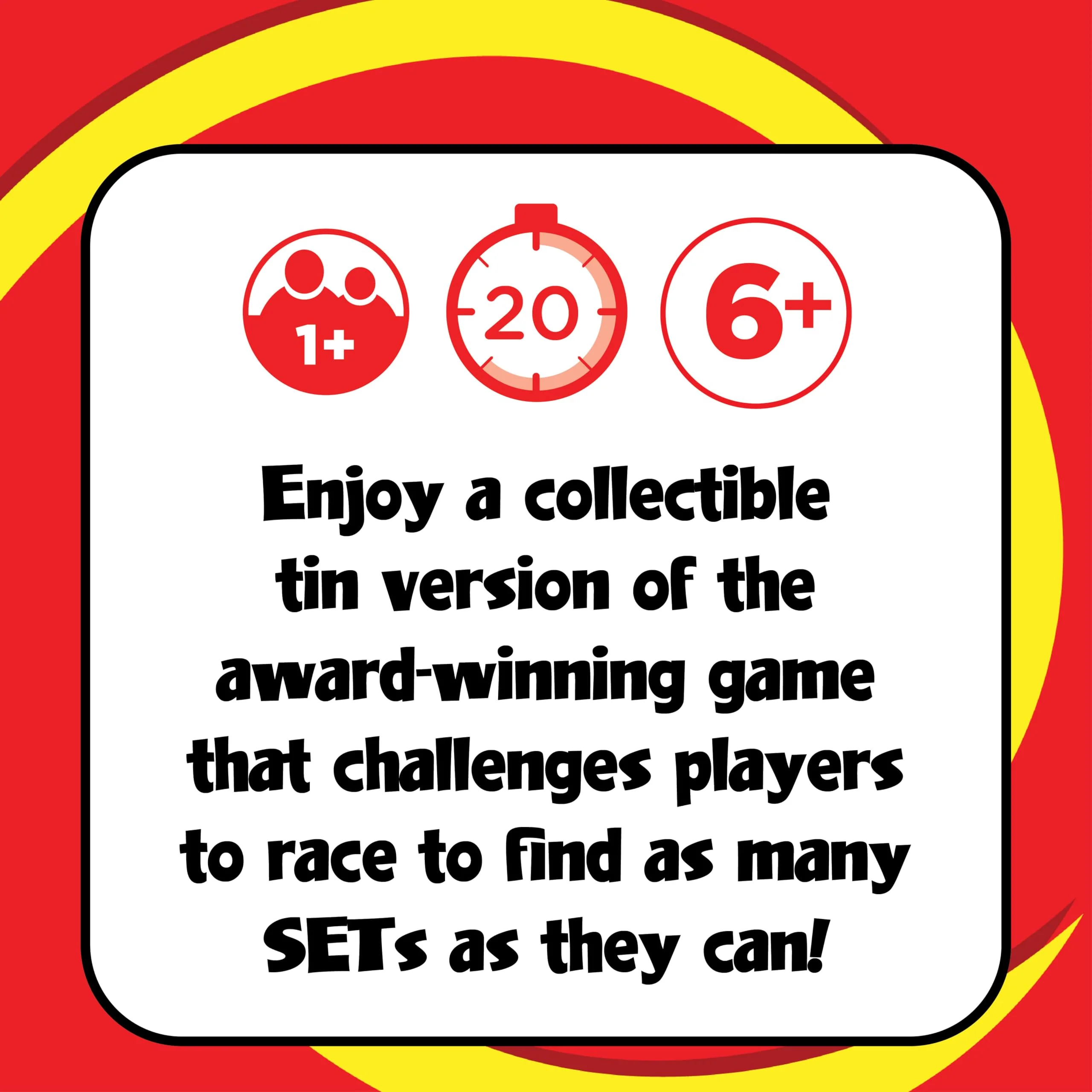 PlayMonster SET - The Family Card Game of Visual Perception Race to Find The Matches - Image 4