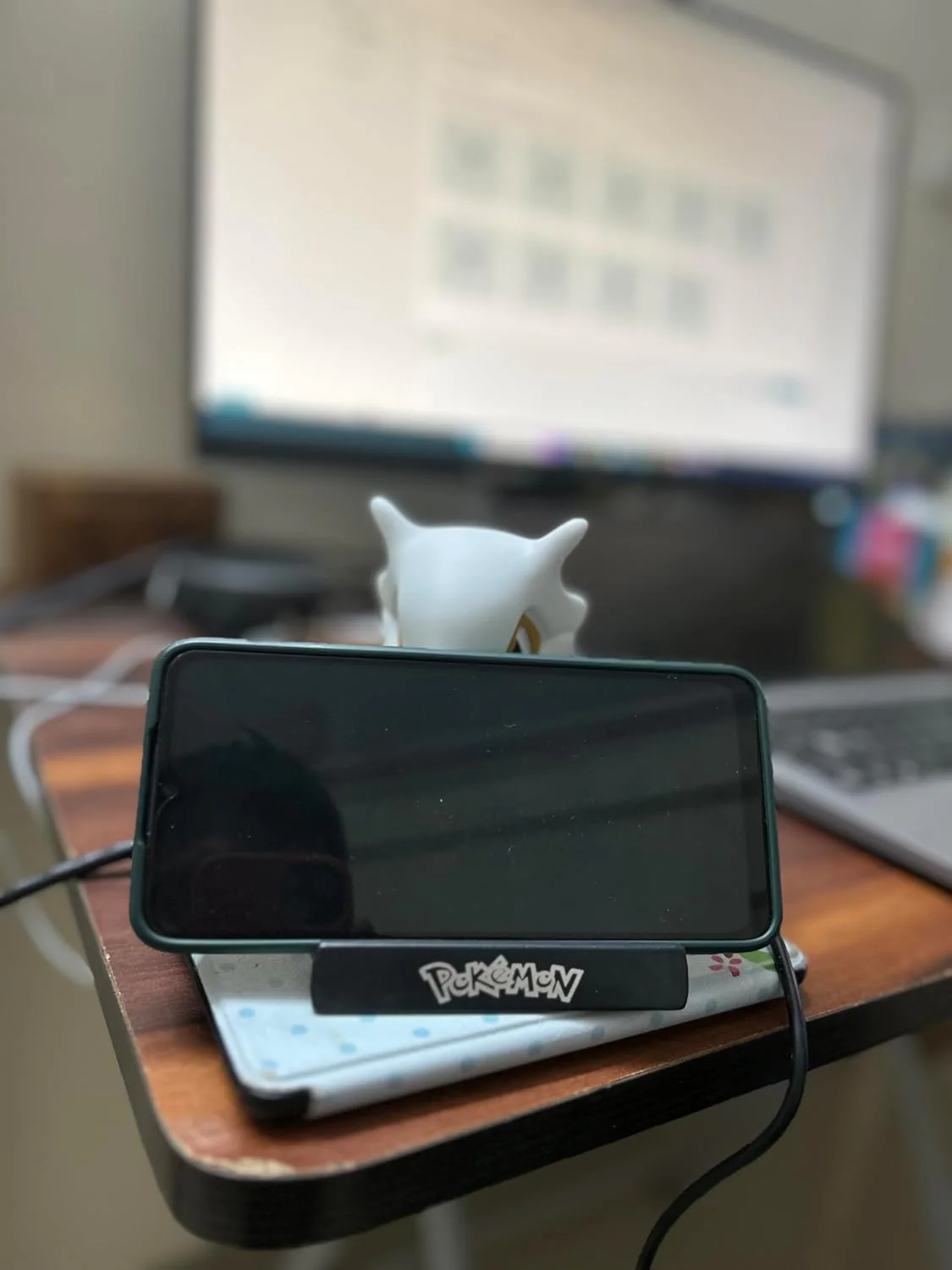 Pokemon Cubone Bobblehead With Mobile Holder - Image 3