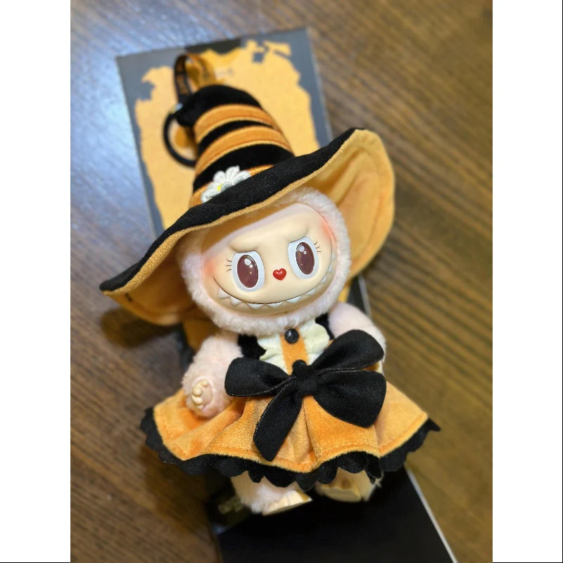Pop Mart Labubu Magic of Pumpkin Mokoko (Pop Land Exclusive) Vinyl Plush Pendant Original - Image 3