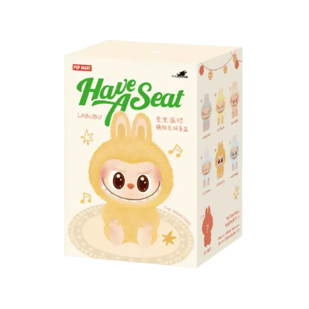Pop Mart Labubu The Monsters Have a Seat Vinyl Plush Blind Box