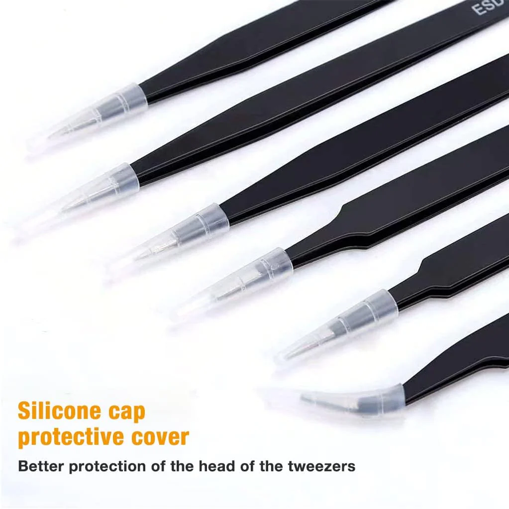 Professional Tweezers Set 6 Pc's - Image 4