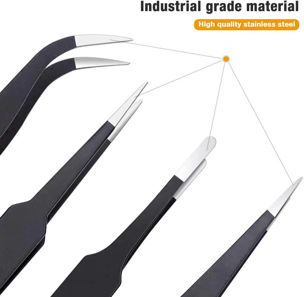 Professional Tweezers Set 6 Pc's - Image 6