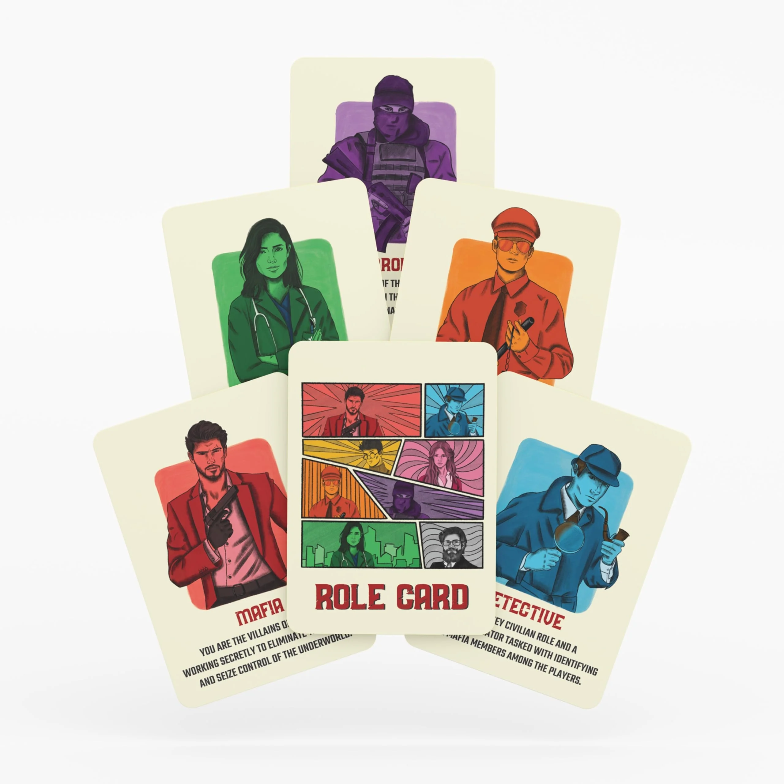 Mafia City Card Game Ultimate Strategy Party Game - Image 2
