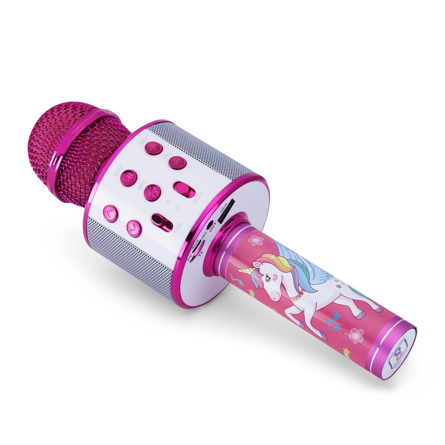 Ramson Handheld Multi-Function Wireless Bluetooth mic for Karaoke Singing with Speaker - Image 11